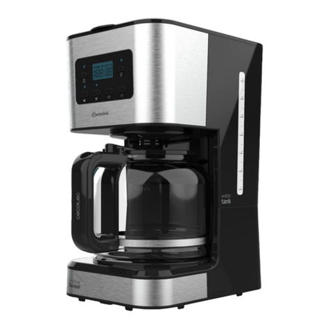 cecotec Cumbia COFFEE 66 SMART PLUS instruction manual
