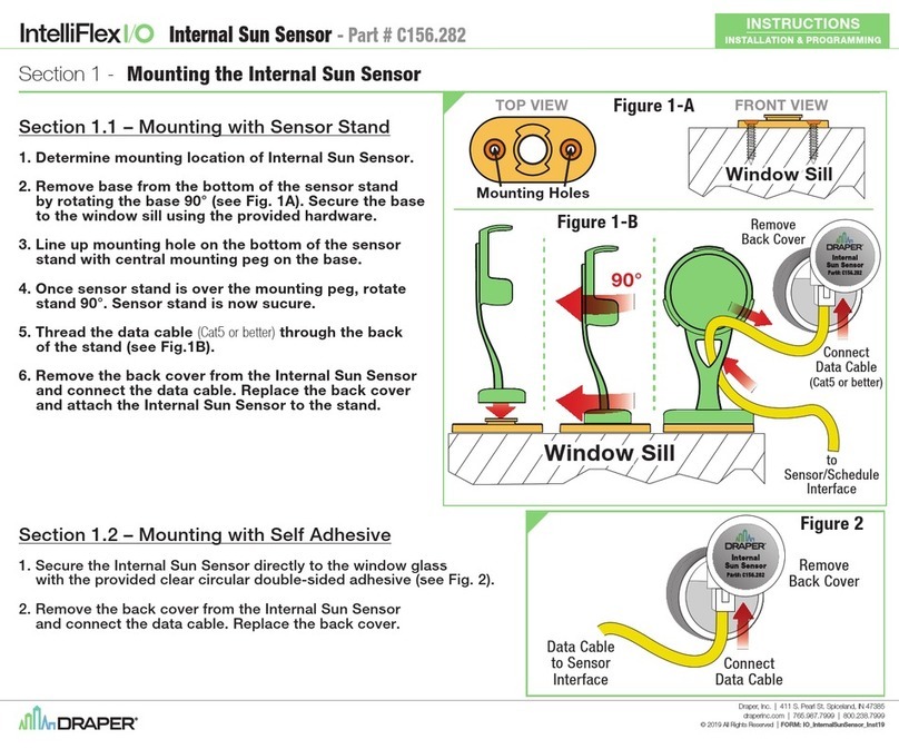 Draper IntelliFlex C156.282 instructions