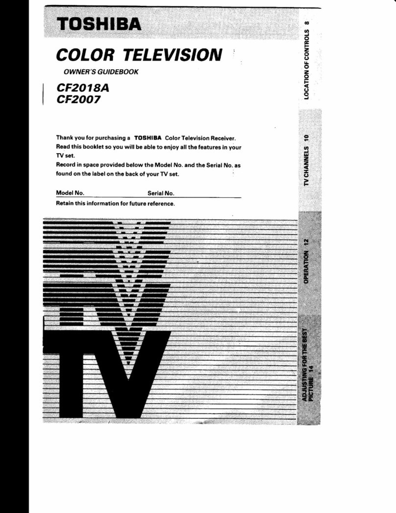 Toshiba CF2018A User manual