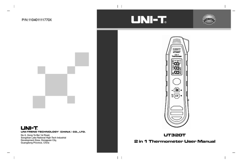 Unit UT320T User manual