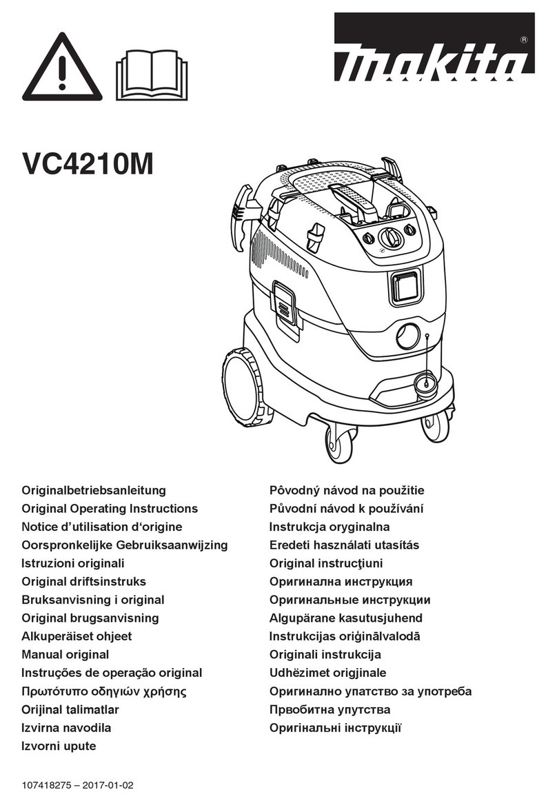 Makita VC4210M User manual