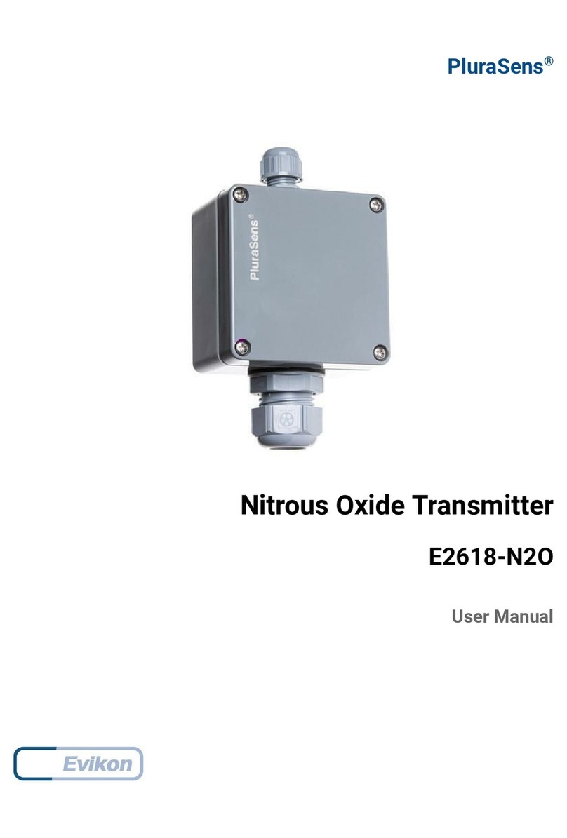 Evikon PluraSens E2618-N2O user manual