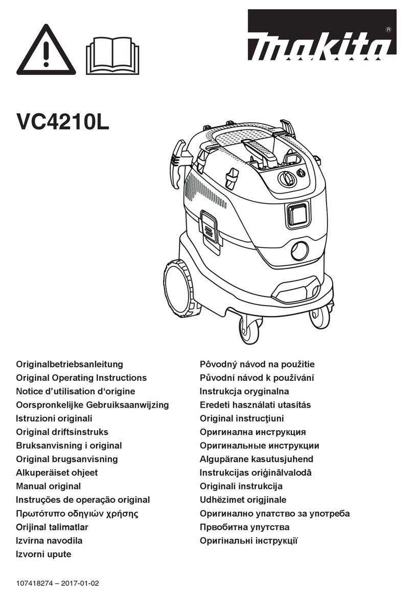 Makita VC4210L User manual