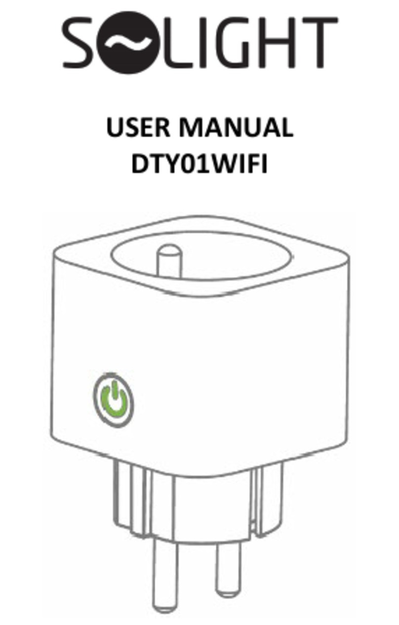 Solight DTY01WIFI User manual