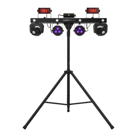 Chauvet DJ GigBAR MOVE ILS Quick reference guide