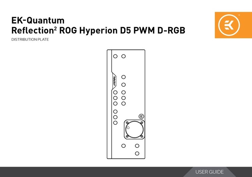 EK-Quantum Reflection2 PC-O11D XL D5 PWM D-RGB User manual