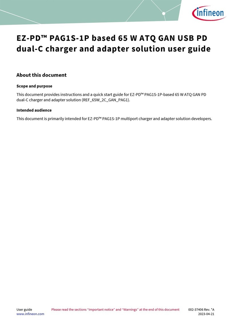 Infineon EZ-PD PAG1S-1P User manual