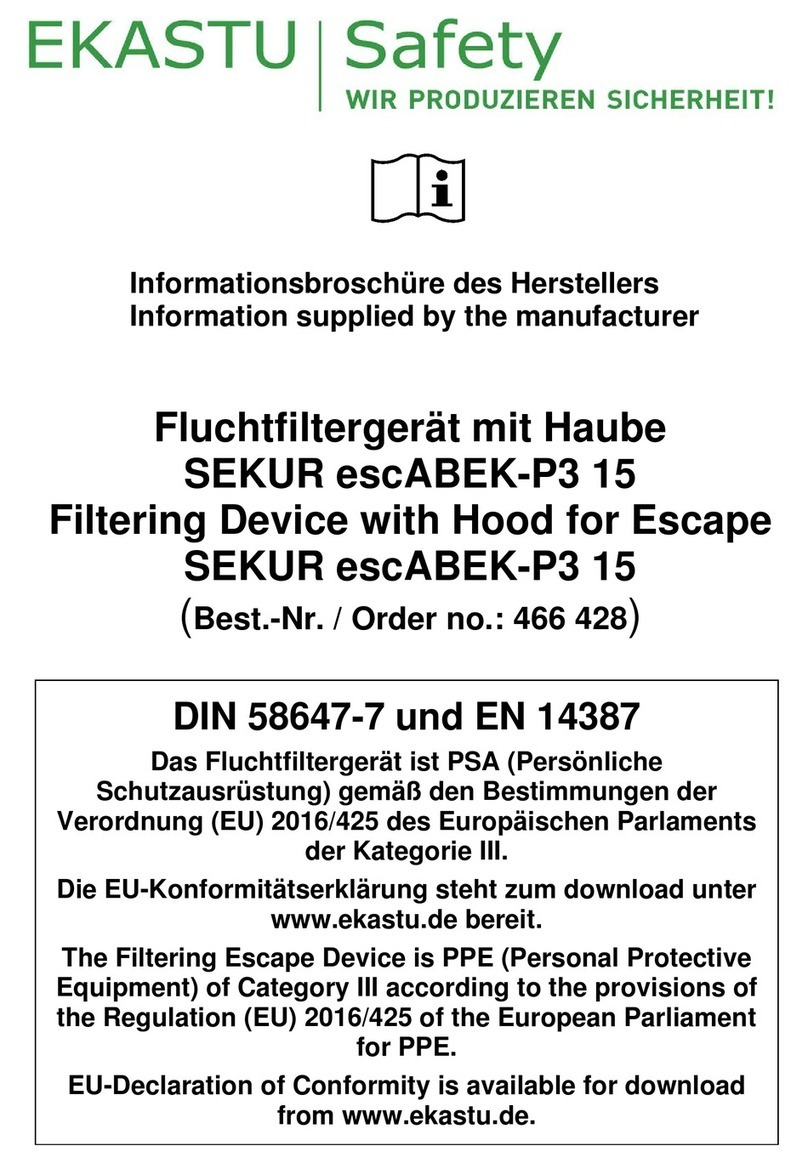 ekastu SEKUR escABEK-P3 15 instruction manual