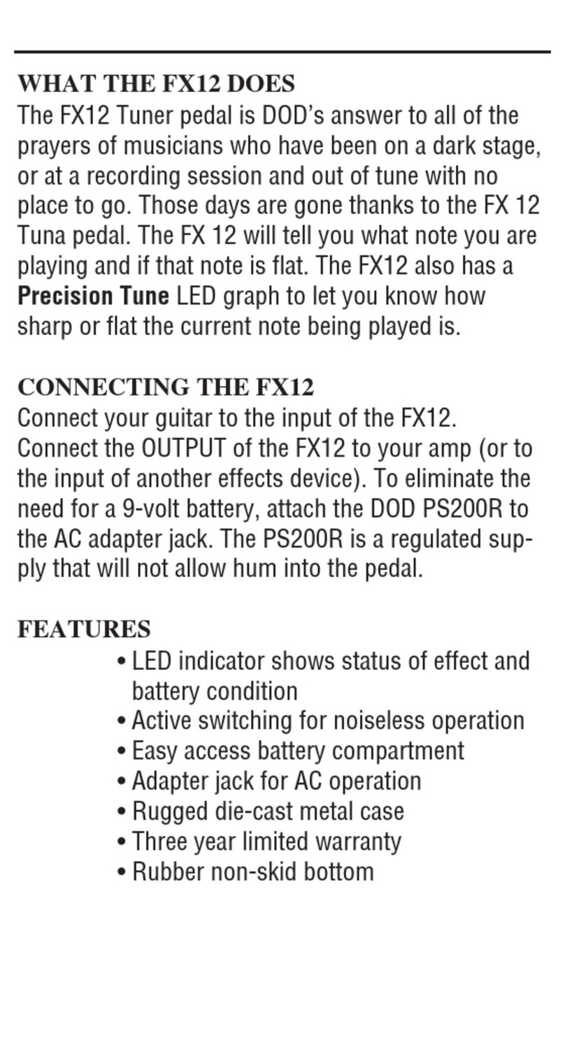 DOD Tuna manual