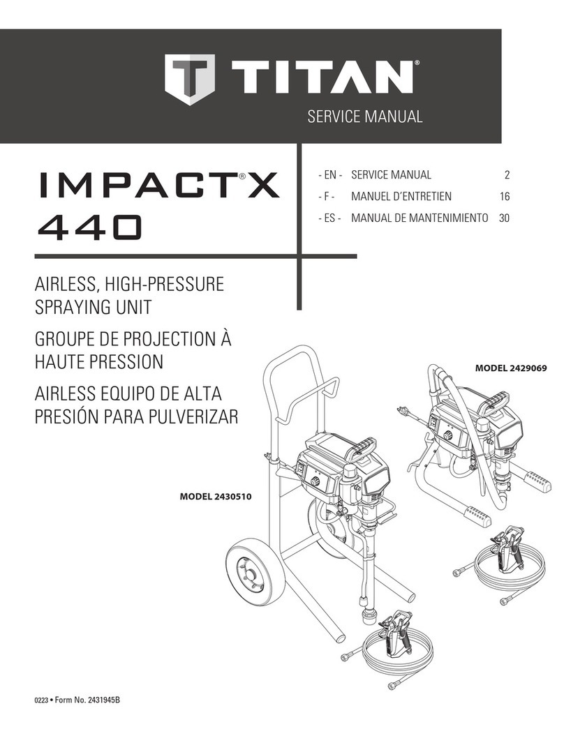 Titan IMPACT X 440 User manual