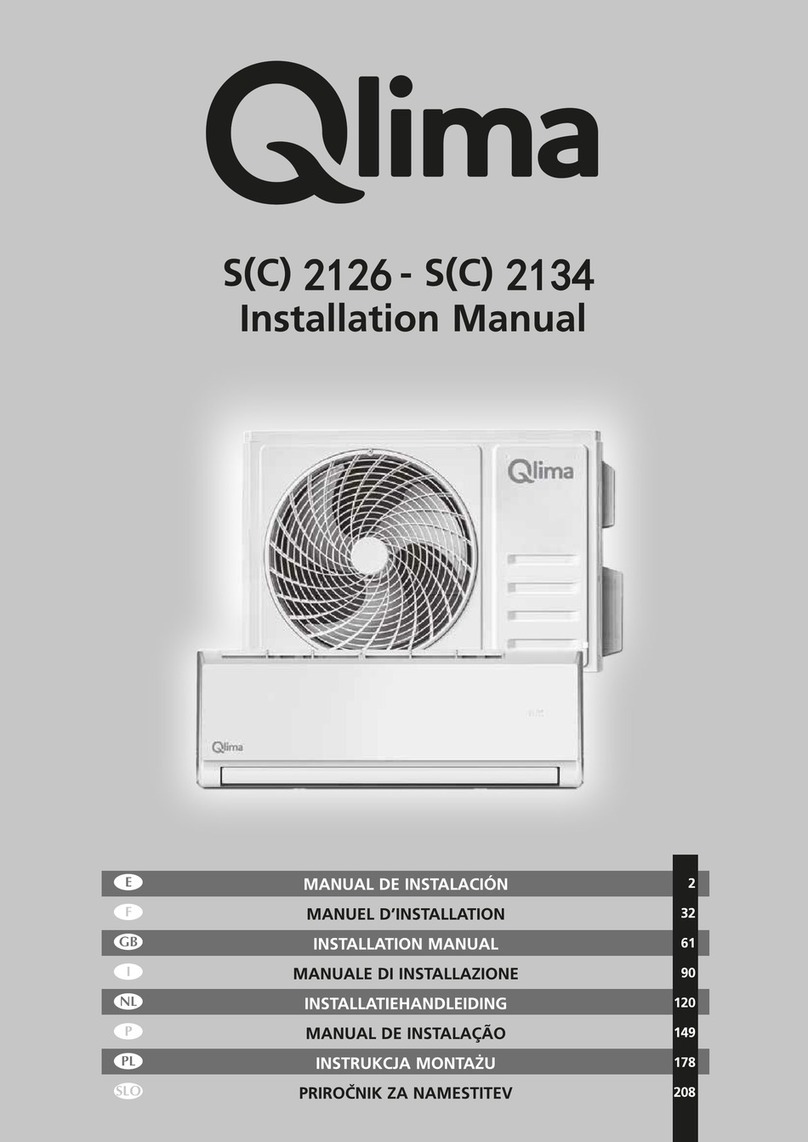 Qlima S2126 installation manual