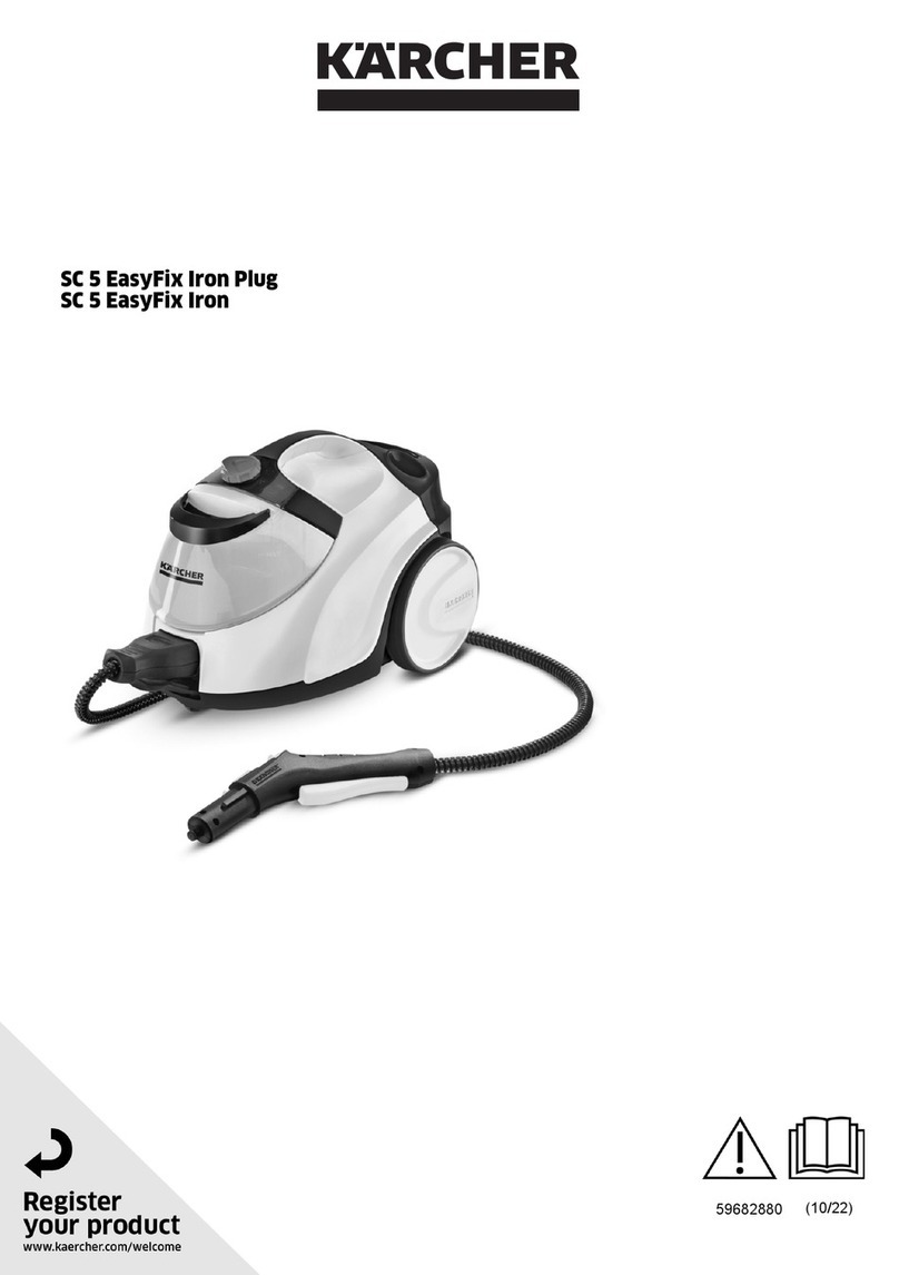 Kärcher SC 5 EasyFix Iron Plug User manual