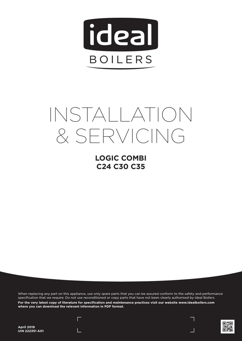 Ideal Boilers LOGIC COMBI C24 User guide Ideal Boilers LOGIC COMBI C24 User guide