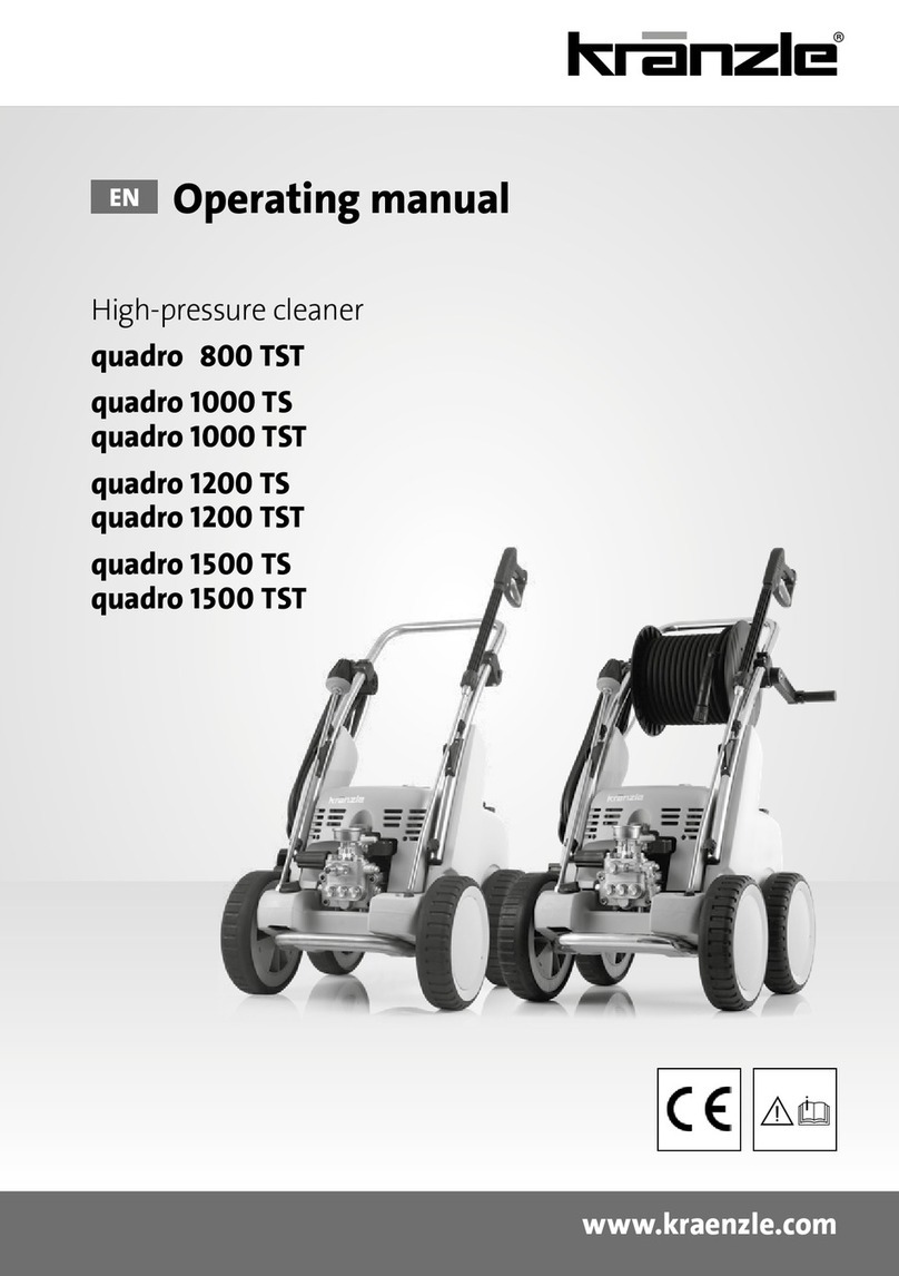 Kranzle quadro 1000 TS User manual