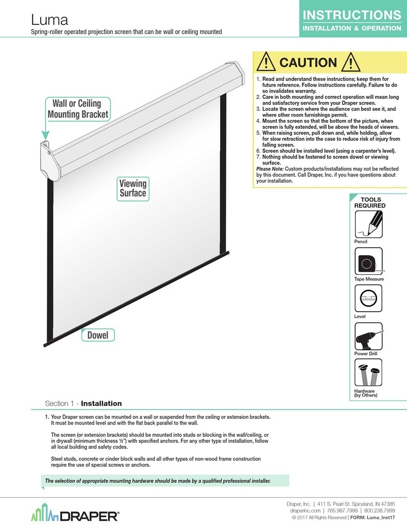 Draper Luma User manual