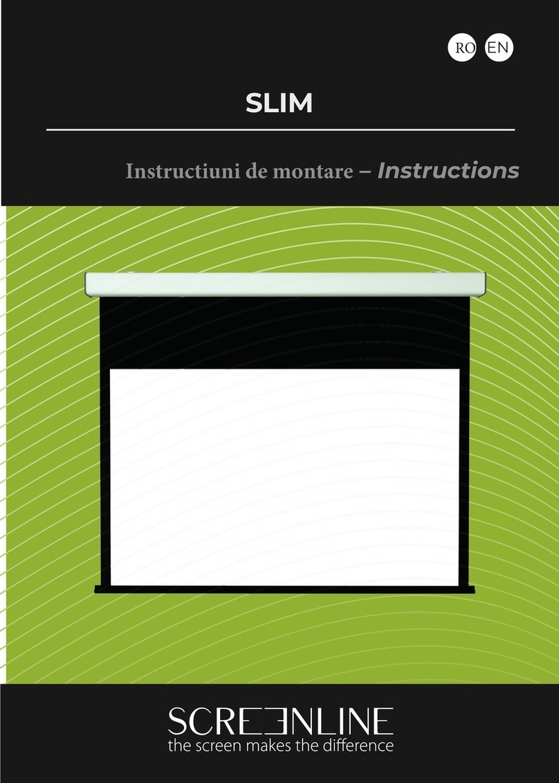 SCREENLINE Slim SL-SL215D-HV User manual