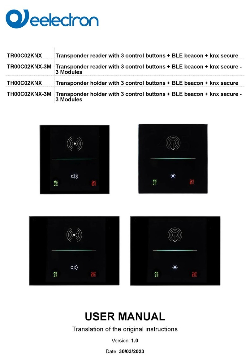 Eelectron TR00C02KNX User manual