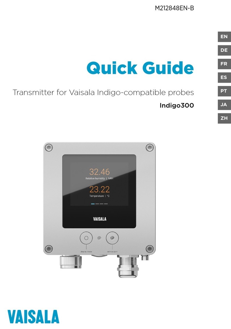 Vaisala Indigo300 quick guide