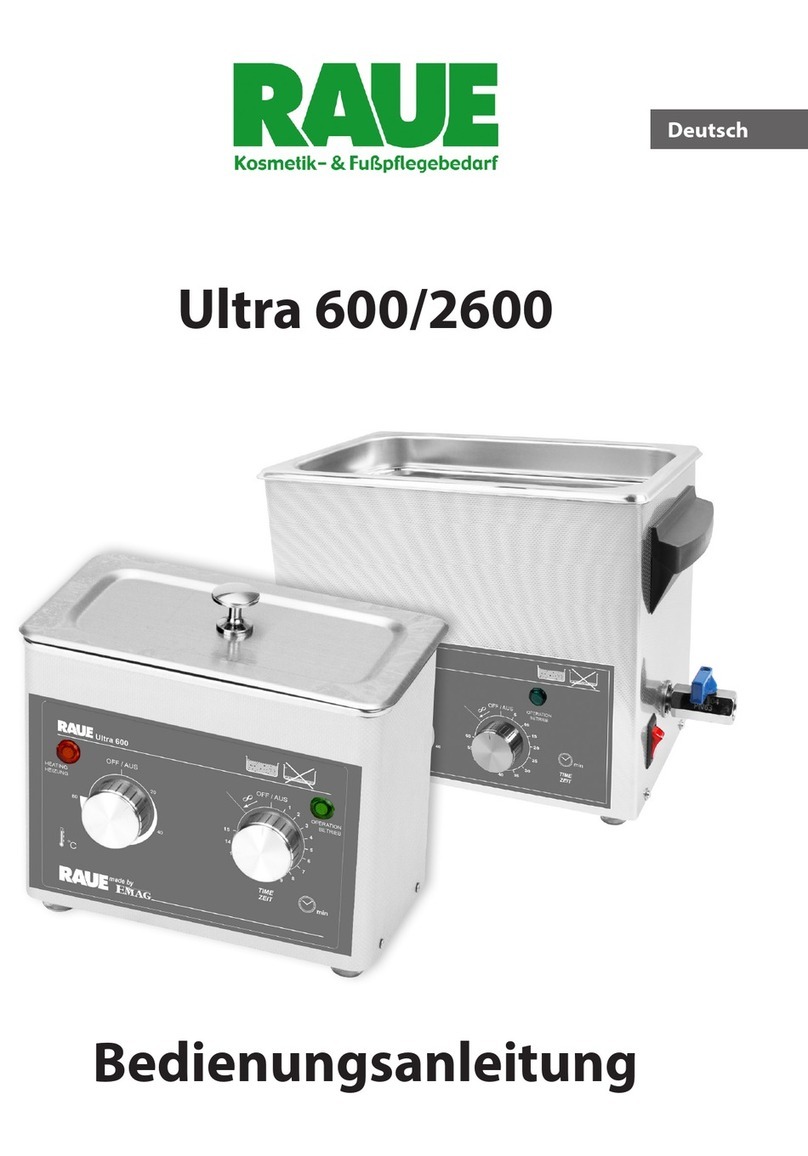 Raue Ultra 600 User manual