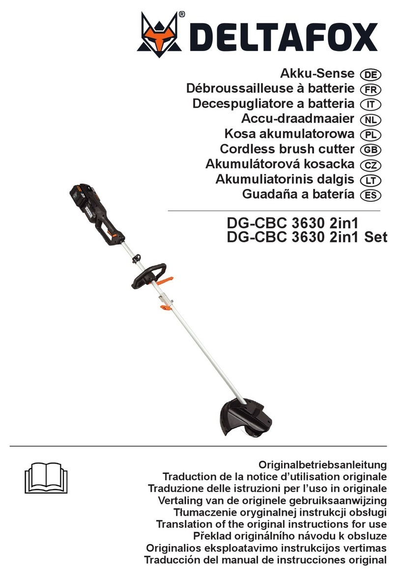 Deltafox DG-CBC 3630 2in1 Translation of the original instructions for use