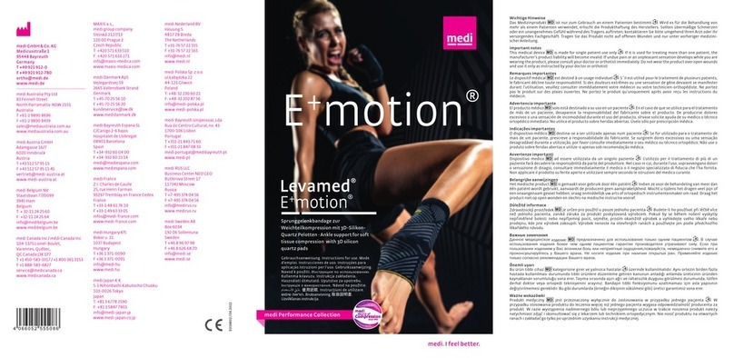 medi Levamed E+motion manual