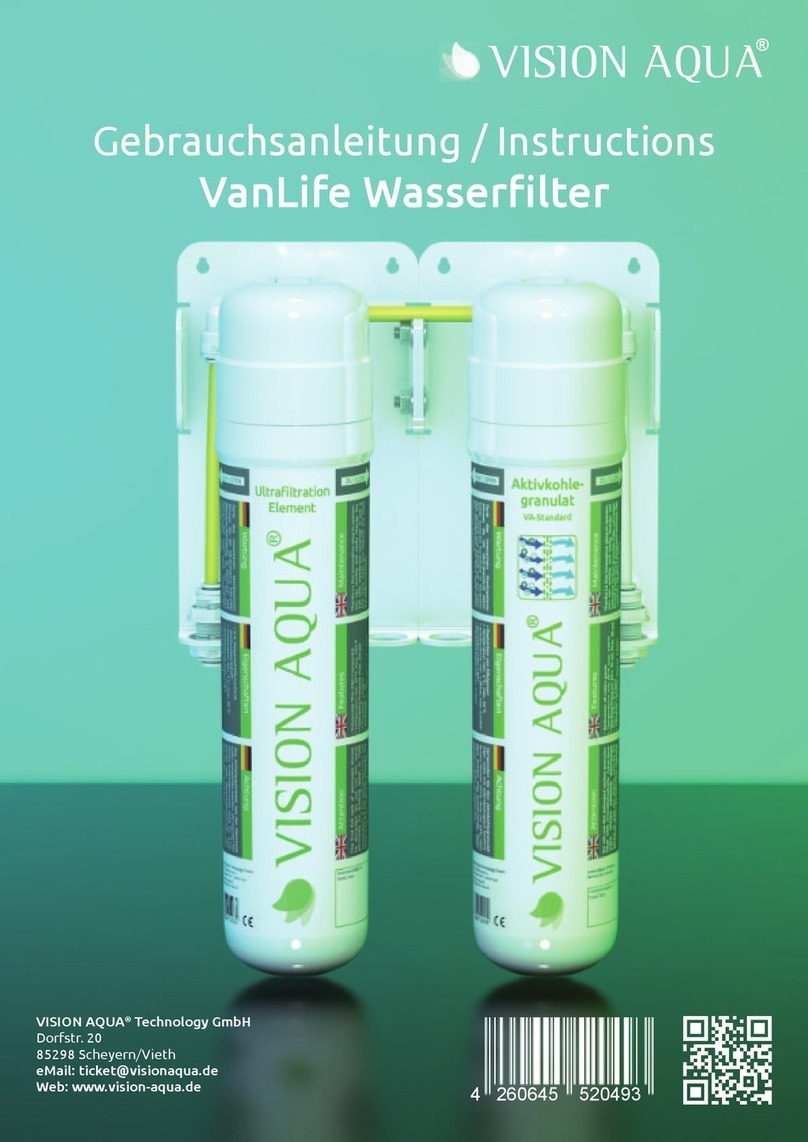 Vision Aqua VanLife Wasserfilter instructions