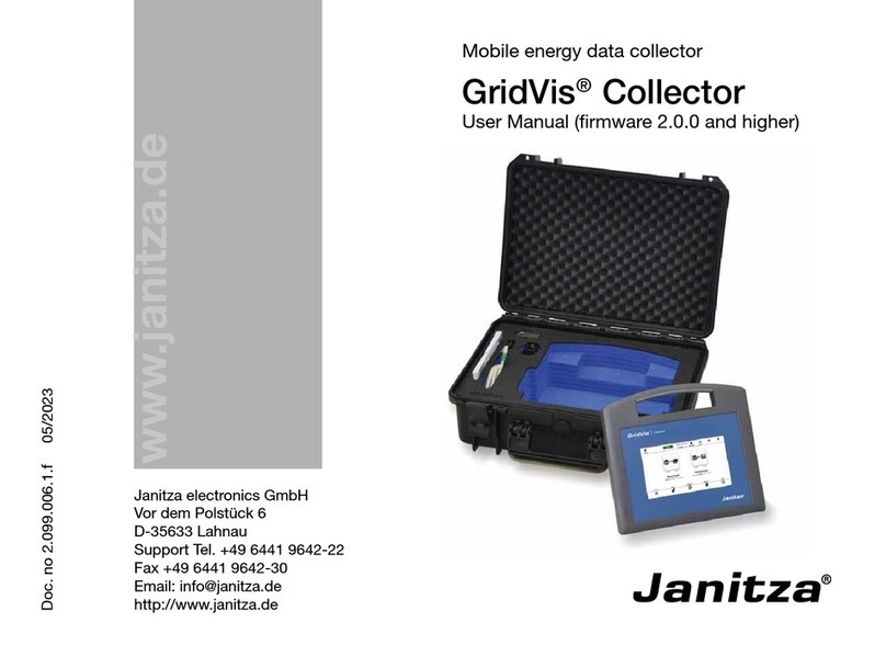janitza GridVis Collector user manual