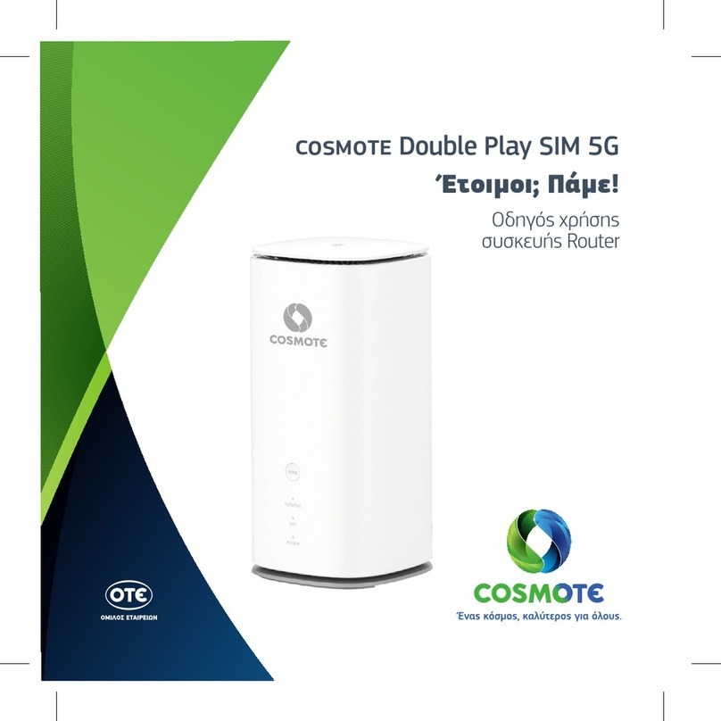 Cosmotec Double Play SIM 5G Getting started