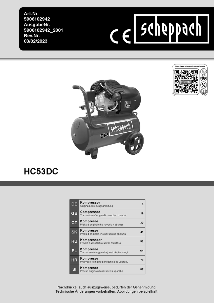 Scheppach HC 53dc Instructions for use