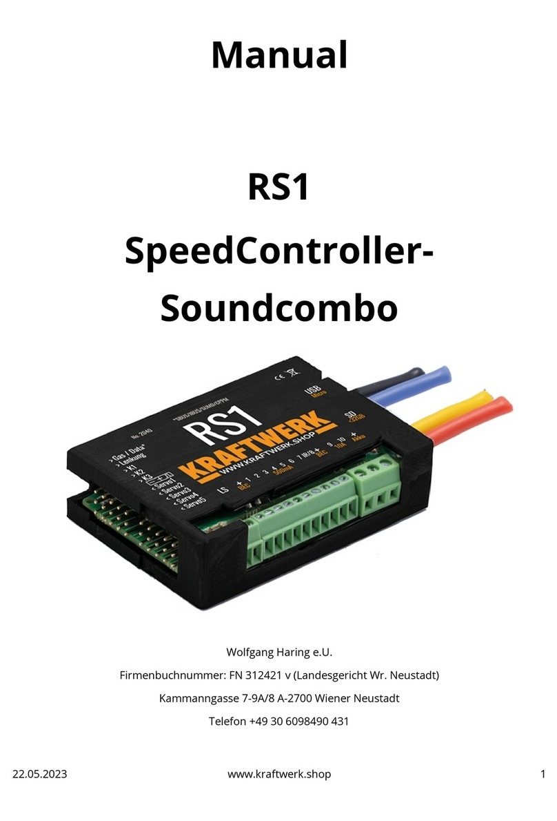 KRAFTWERK RS1 manual