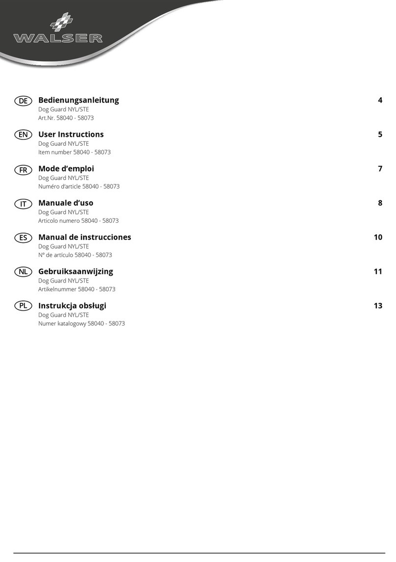 walser 58040 User instructions
