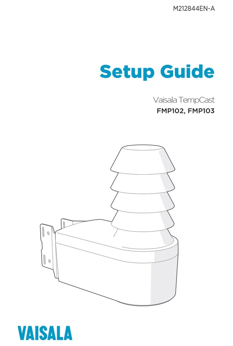 Vaisala TempCast FMP102 Setup guide