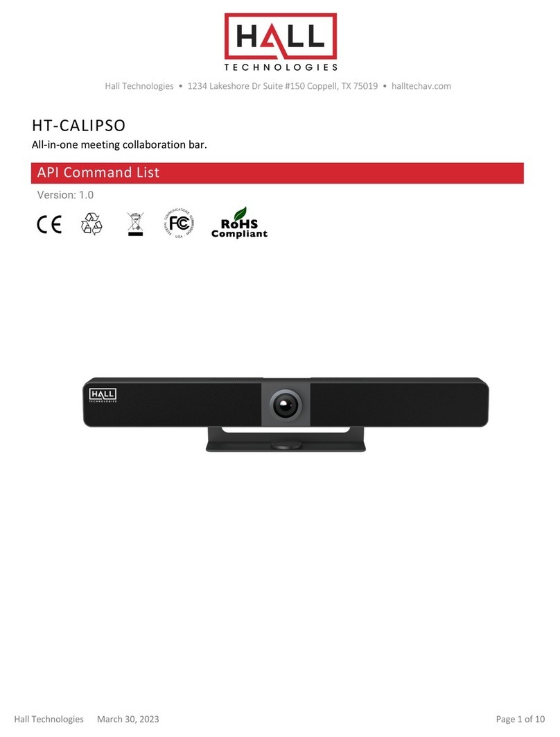 Hall Technologies HT-CALIPSO manual