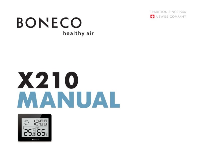 Boneco X210 manual