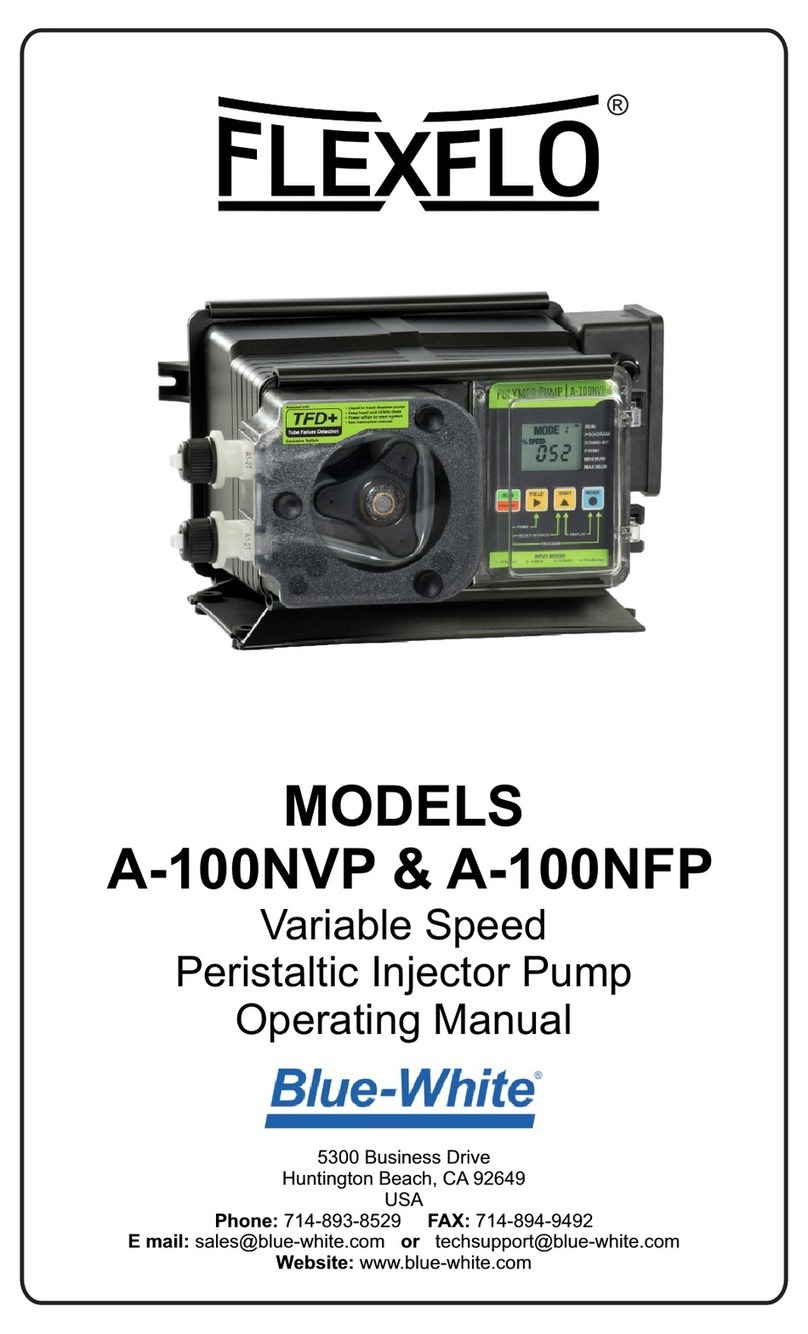 Blue-White FLEXFLO A-100NVP operating manual