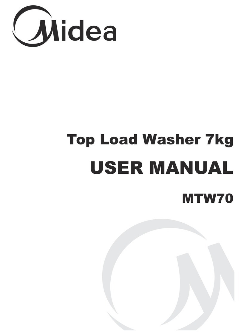 Midea MTW70 user manual