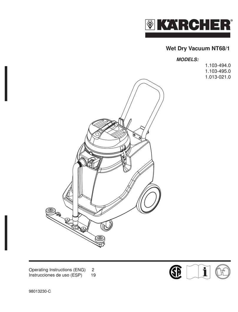 Kärcher NT68/1 User manual