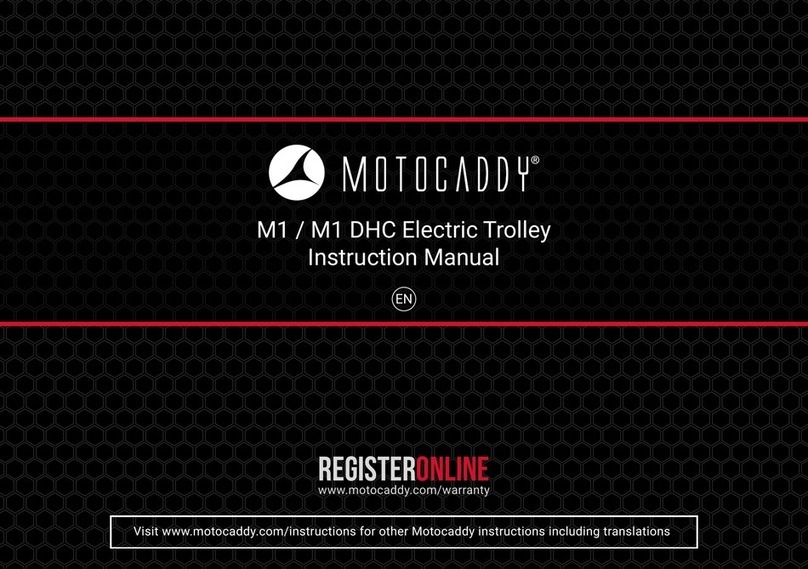 Motocaddy M Series instruction manual
