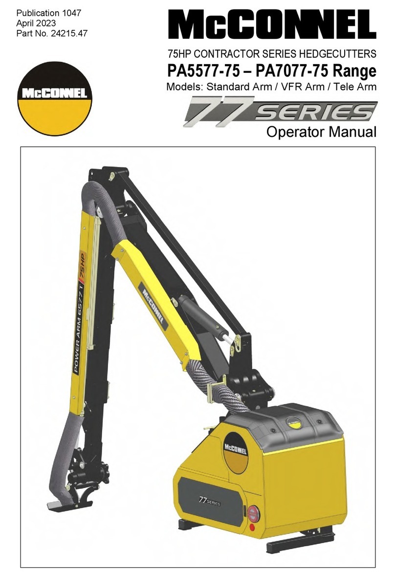 McConnel 77 Series Operator's manual