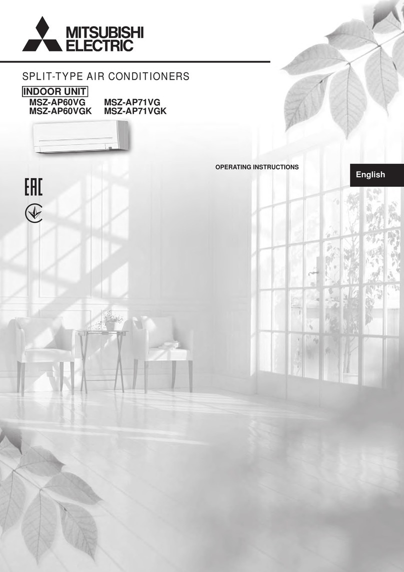 Mitsubishi Electric MSZ-AP71VG User manual