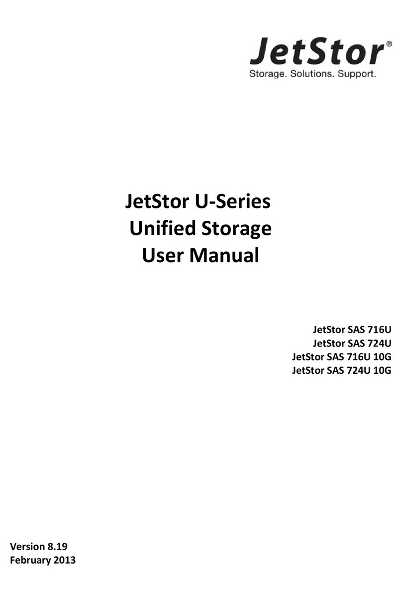 JetStor U Series user manual