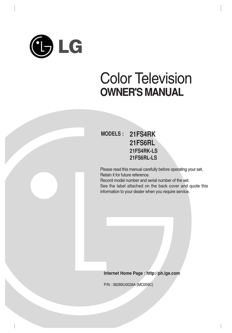 LG 21FS4RK User manual