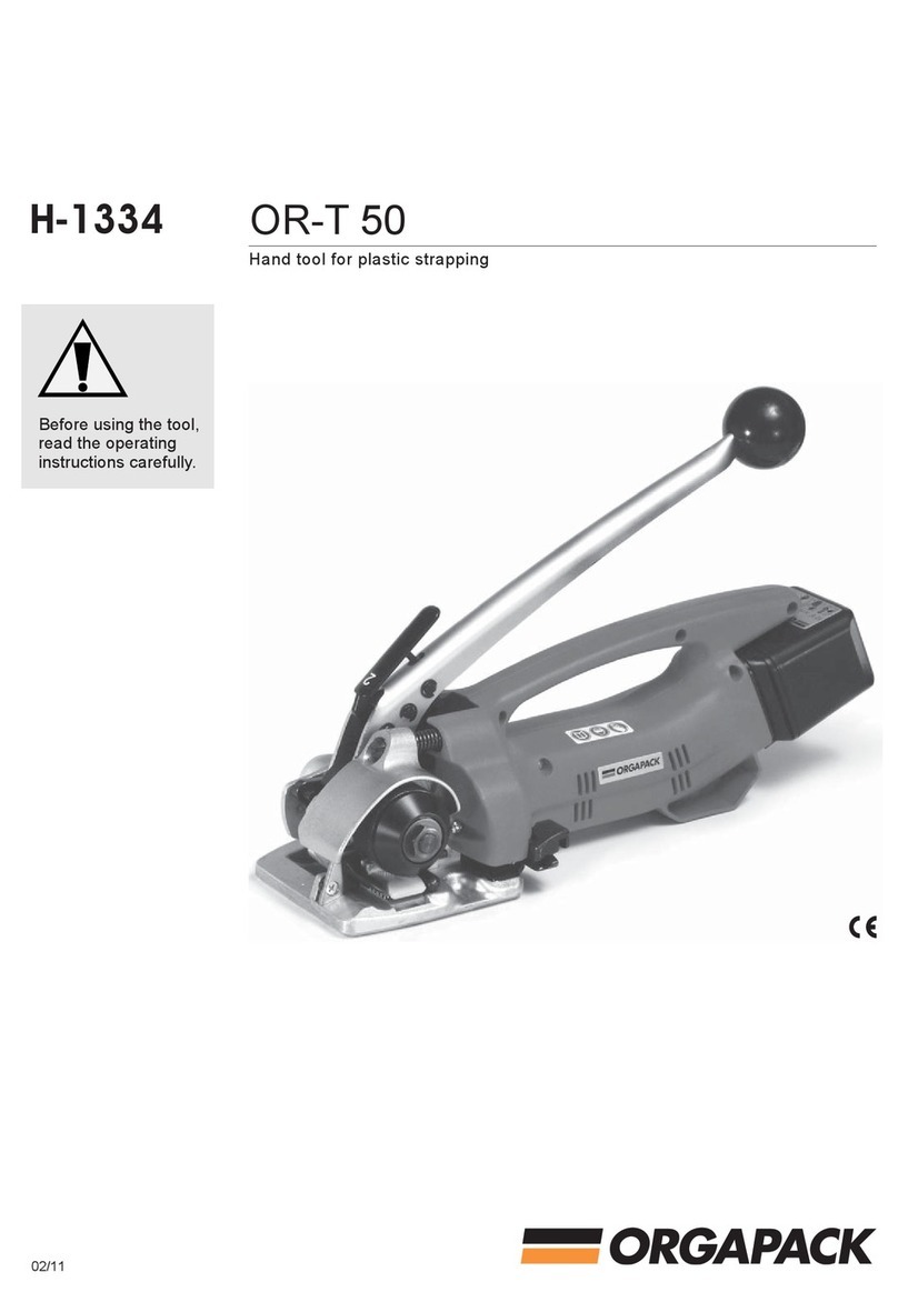 Orgapack H-1334 manual