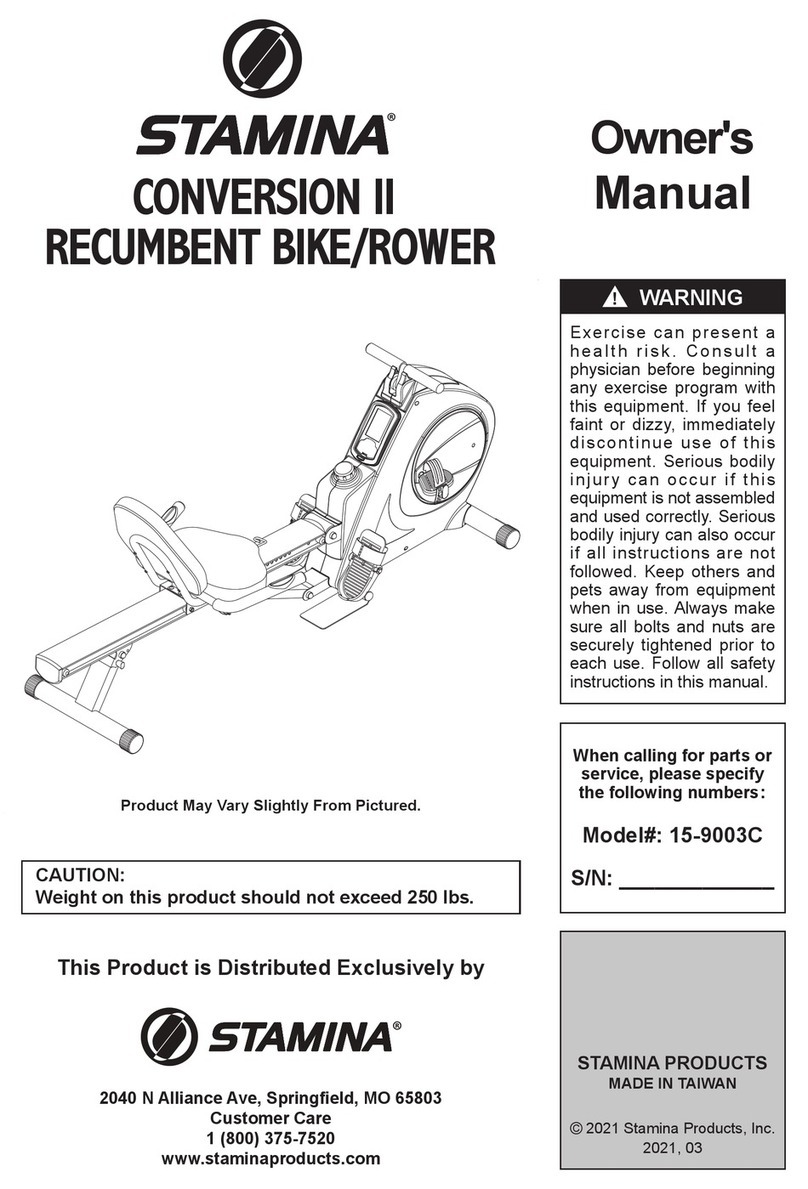 Stamina CONVERSION II 15-9003C owner's manual