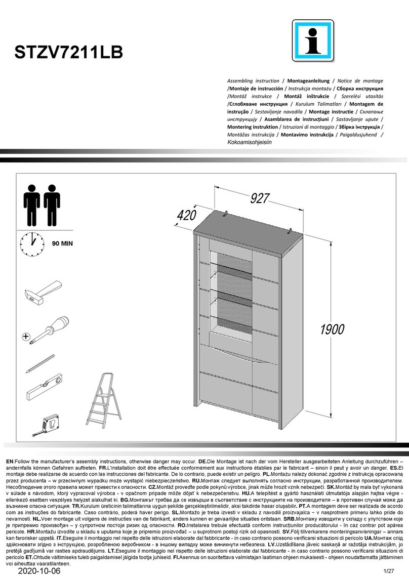 Forte STZV7211LB User manual