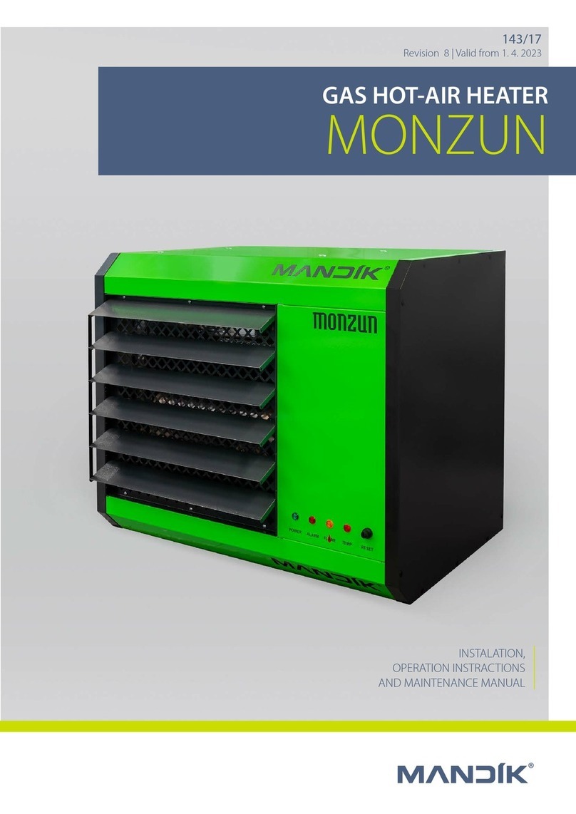 Mandik MONZUN Installation and operation instractions Mandik MONZUN Installation and operation instractions