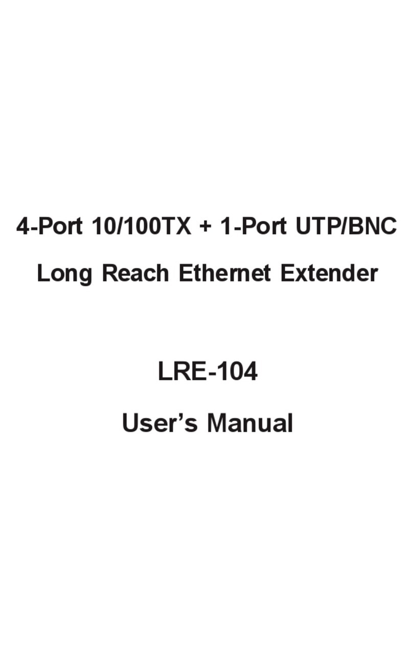 Planet LRE-104 user manual