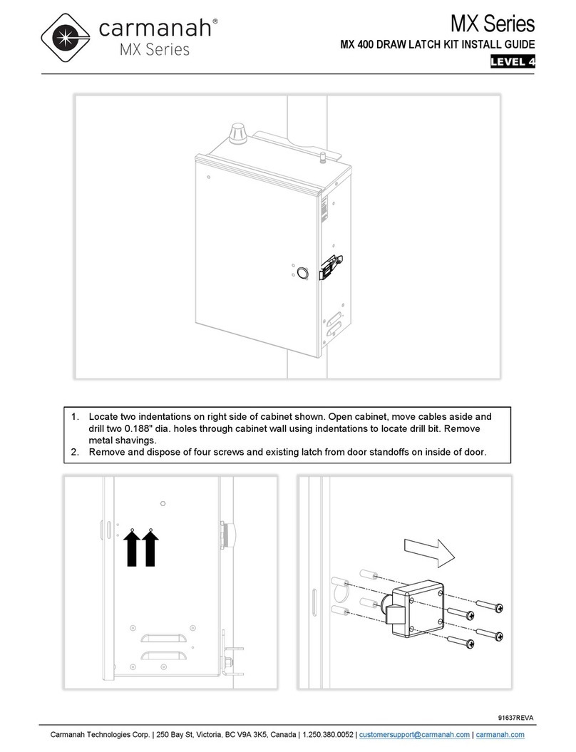 Carmanah MX Series install guide