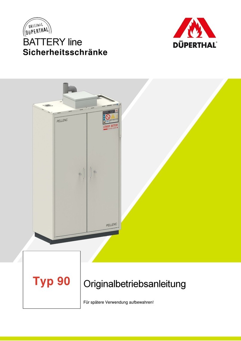 DÜPERTHAL BATTERY standard M User manual