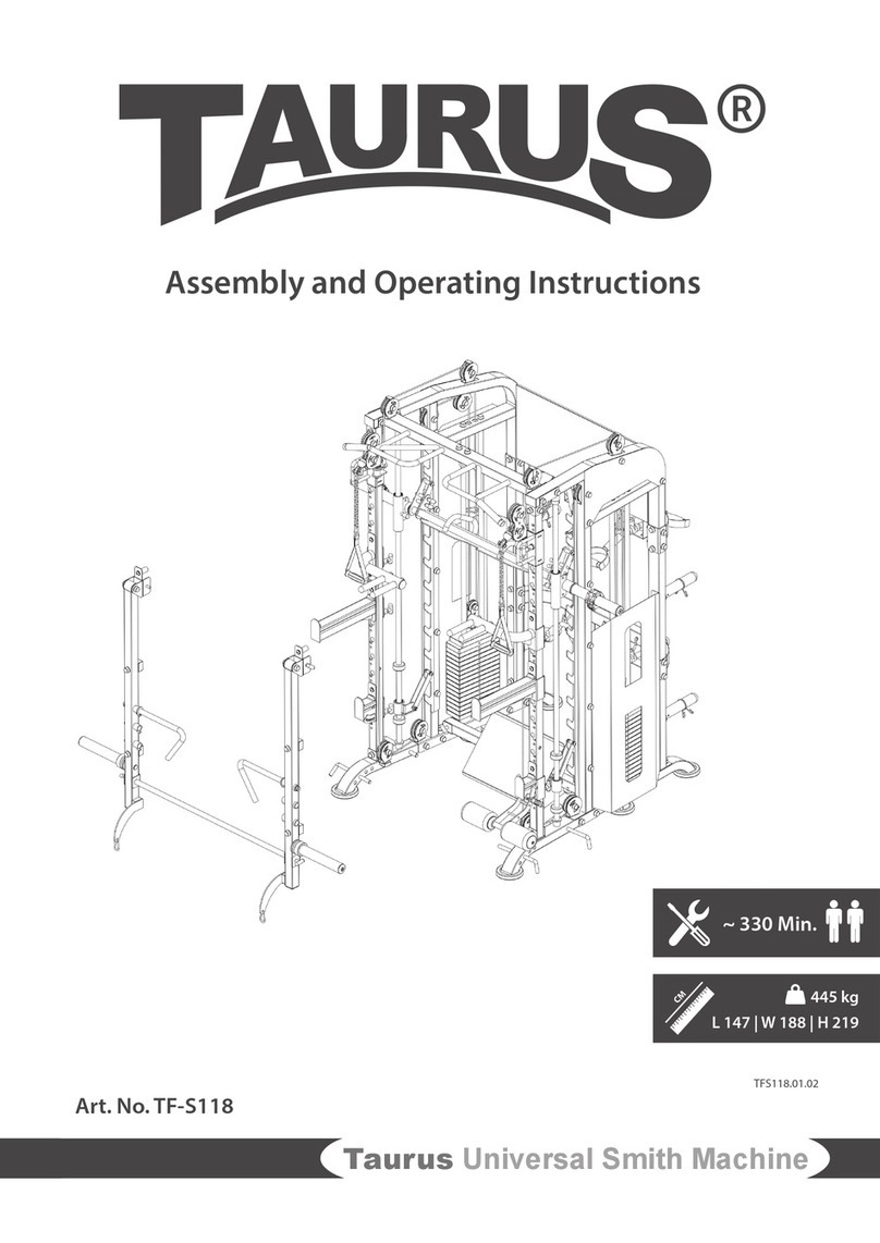 Taurus TF-S118 Assembly and operating instructions Taurus TF-S118 Assembly and operating instructions